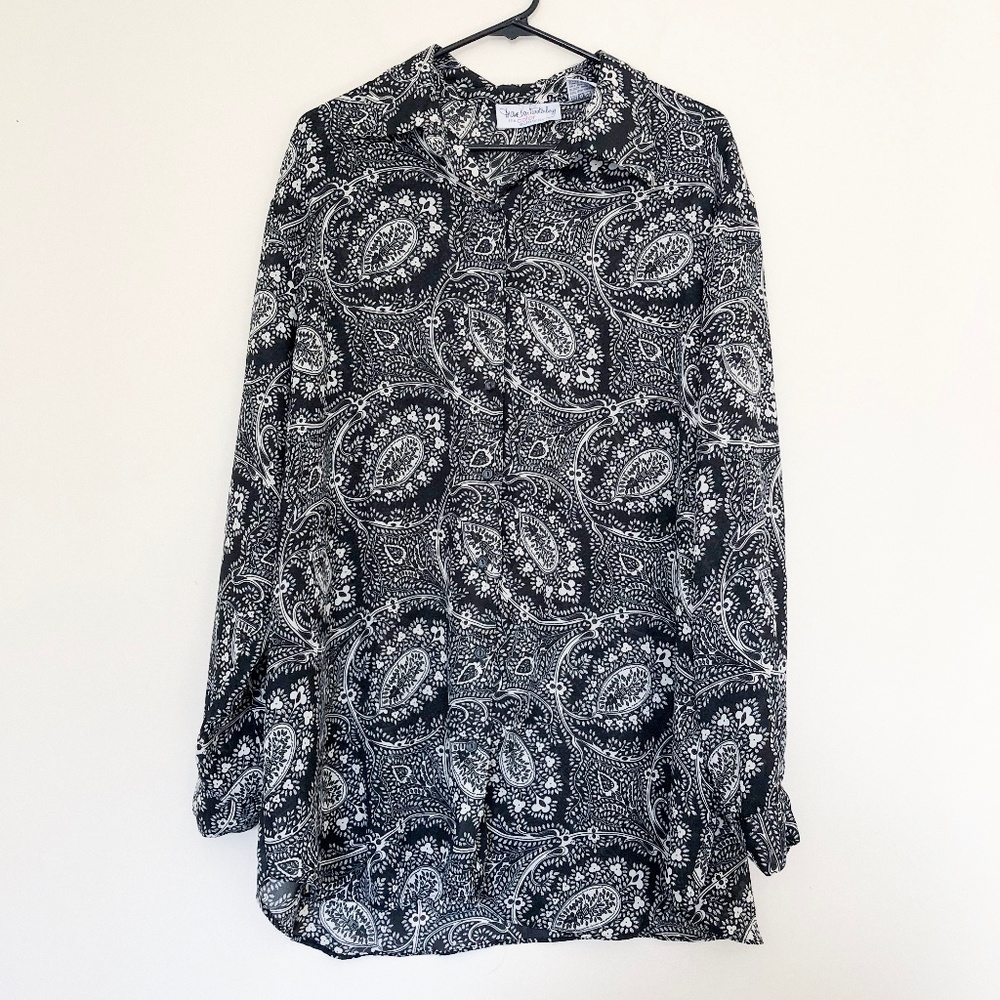 Diane Von Furstenburg Paisley Shirt
